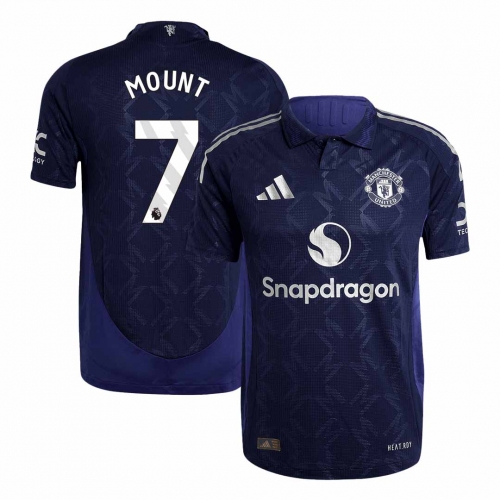 Manchester United MOUNT #7 Away Soccer Jersey Authentic