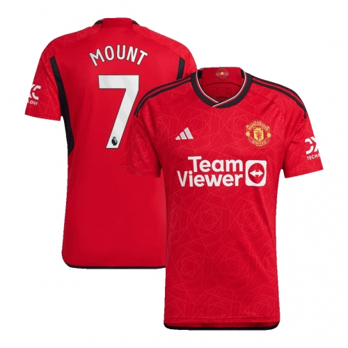 Manchester United MOUNT #7 Home Jersey 2023/24