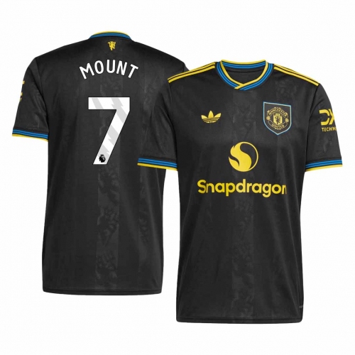 Manchester United MOUNT #7 Third Away Soccer Jersey 2025/26