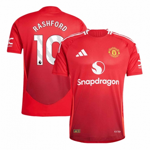 Manchester United RASHFORD #10 Home Soccer Jersey Authentic