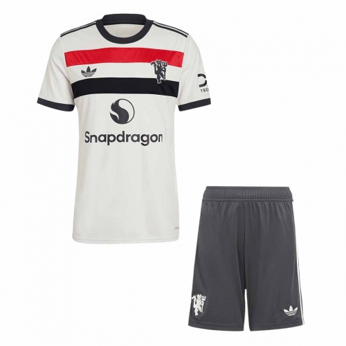 Manchester United Third Away Soccer Jersey Kit (Jersey+Shorts)