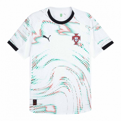 Portugal Away Soccer Jersey Authentic 2025
