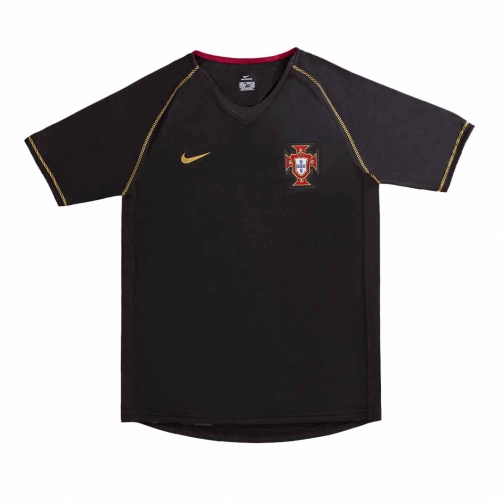 Portugal Away Soccer Jersey Retro 2006