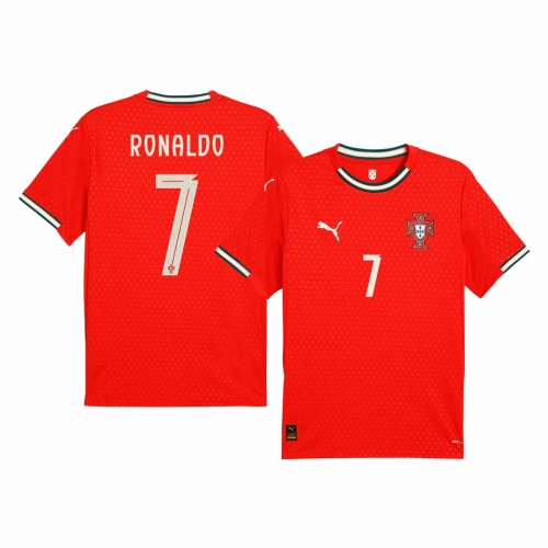 Portugal RONALDO #7 Home Soccer Jersey 2025