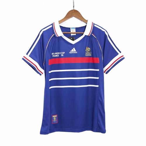 France World Cup Home Jersey Retro 1998