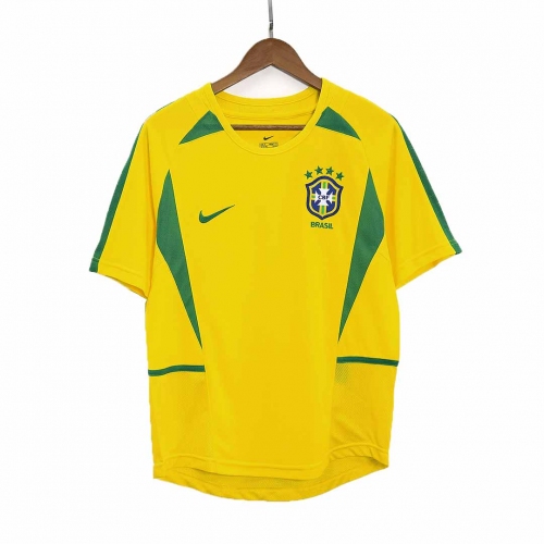 Brazil Home Jersey Retro 2002/03