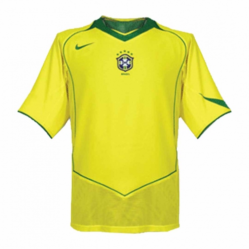 Brazil Home Jersey Retro 2004