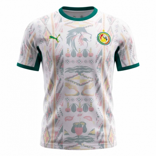 Senegal Home Soccer Jersey World Cup 2026 White