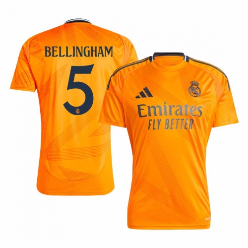 Real Madrid BELLINGHAM #5 Away Jersey