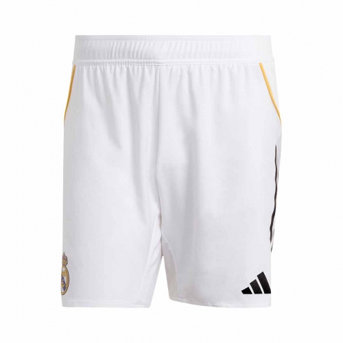 Real Madrid Home Soccer Shorts Authentic 2025/26