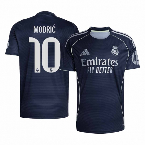 Real Madrid MODRI? #10 Away Soccer Jersey 2025/26