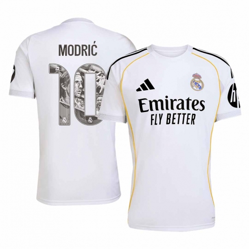 Real Madrid MODRI? Special #10 Home Soccer Jersey 2025/26 - Special