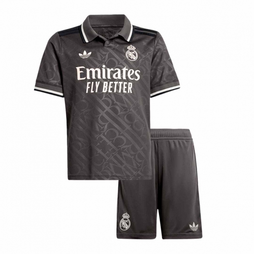 Real Madrid Third Away Soccer Jersey Kit Kids(Jersey+Shorts)