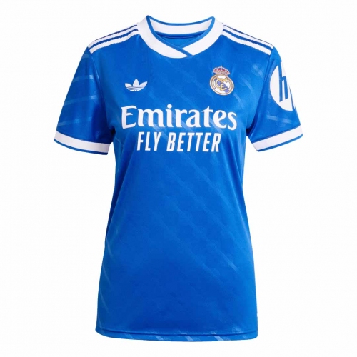 Womens Real Madrid Third Away Soccer Jersey 2025/26