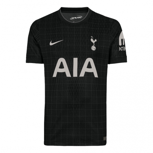 Authentic Tottenham Hotspur Away Soccer Jersey 25/26 Black