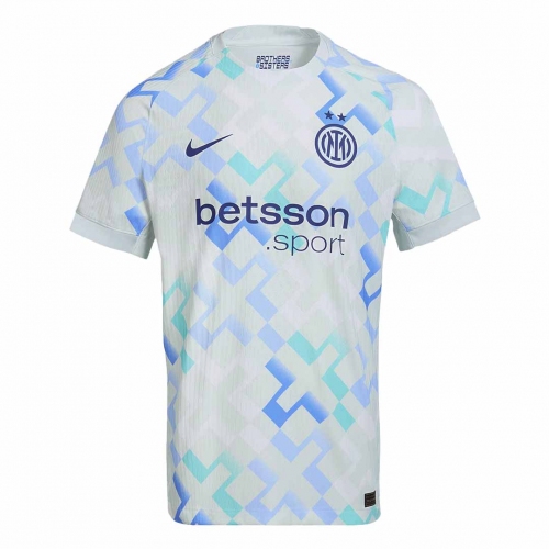 Authentic Inter Milan Away Soccer Jersey 2025/26 Blue