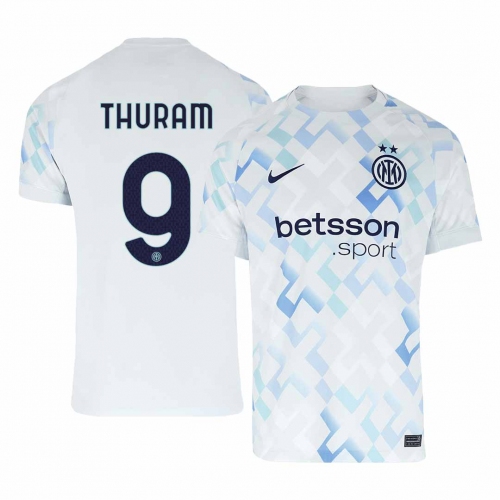 Inter Milan THURAM #9 Away Soccer Jersey 2025/26