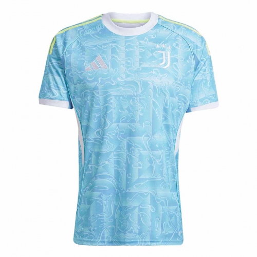 Juventus Away Soccer Jersey 2025/26 Green