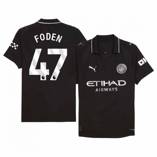 Manchester City FODEN #47 Away Jersey Authentic 2025/26