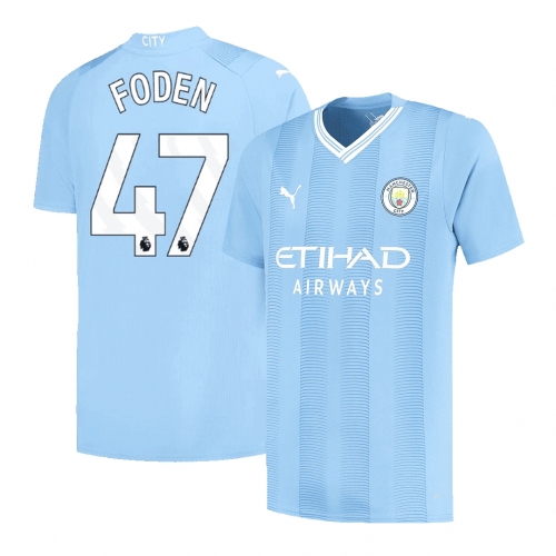 Manchester City FODEN #47 Home Jersey 2023/24