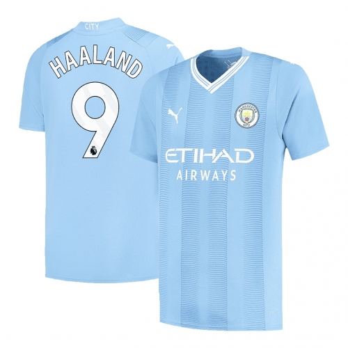Manchester City HAALAND #9 Home Jersey 2023/24
