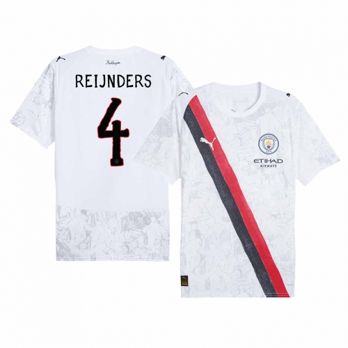 Manchester City REIJNDERS #4 Soccer Jersey 2025/26