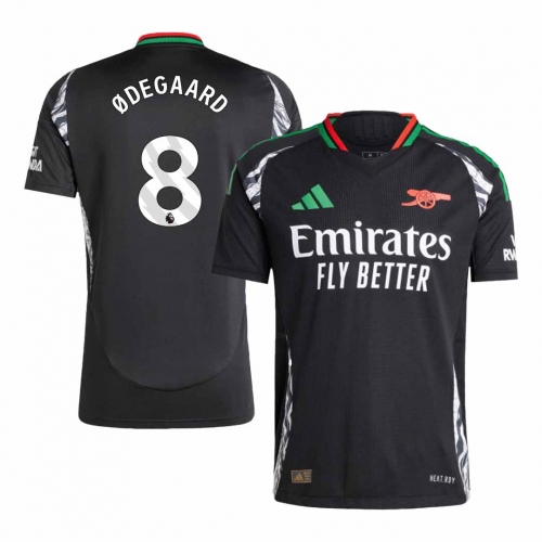 Arsenal DEGAARD #8 Away Soccer Jersey Authentic