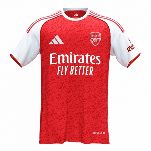 Arsenal Home Soccer Jersey 2025/26 Red