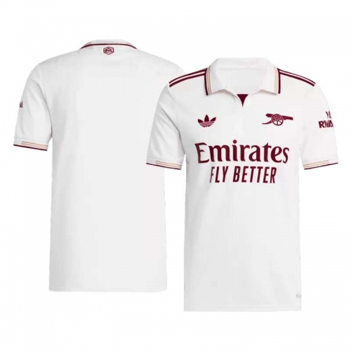Arsenal Third Away Custom Player Version Soccer Jersey 2025/26